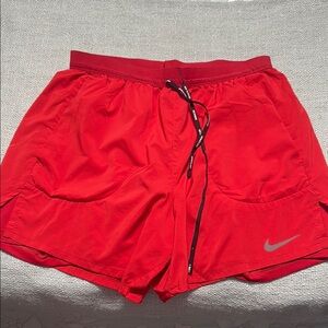 Nike Bright Red Sports Shorts